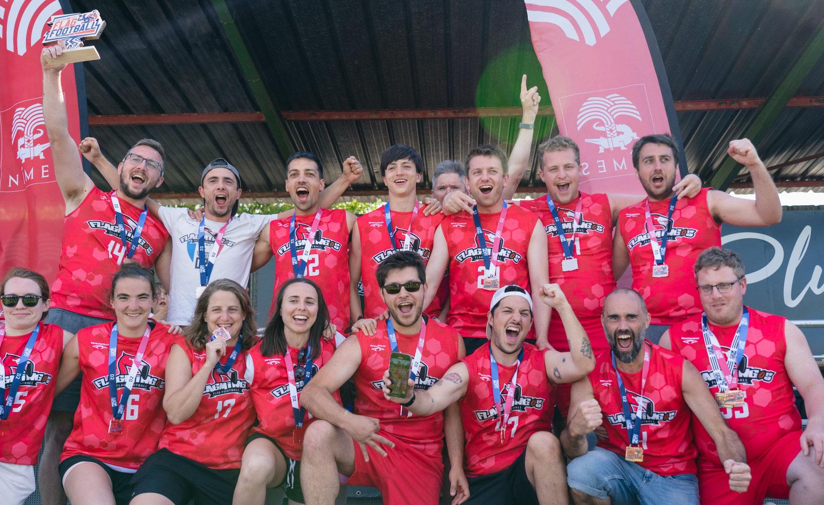 Flagmingos Champions de France 2022 Division 2